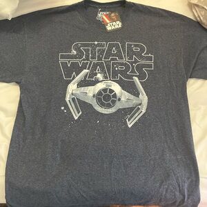 Star Wars Gray TIE Fighter Men's Shirt